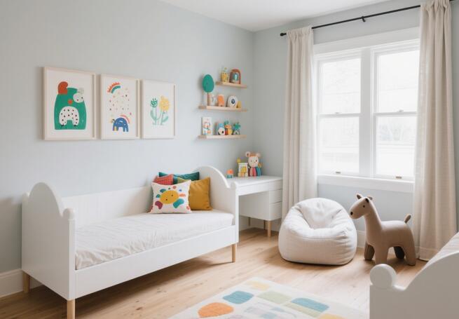 兒童房安全裝修指南：7個(gè)必看細(xì)節(jié)，從布局到材料全把關(guān)