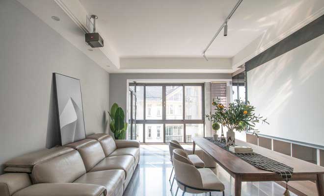 168平現(xiàn)代簡(jiǎn)約復(fù)式家裝案例