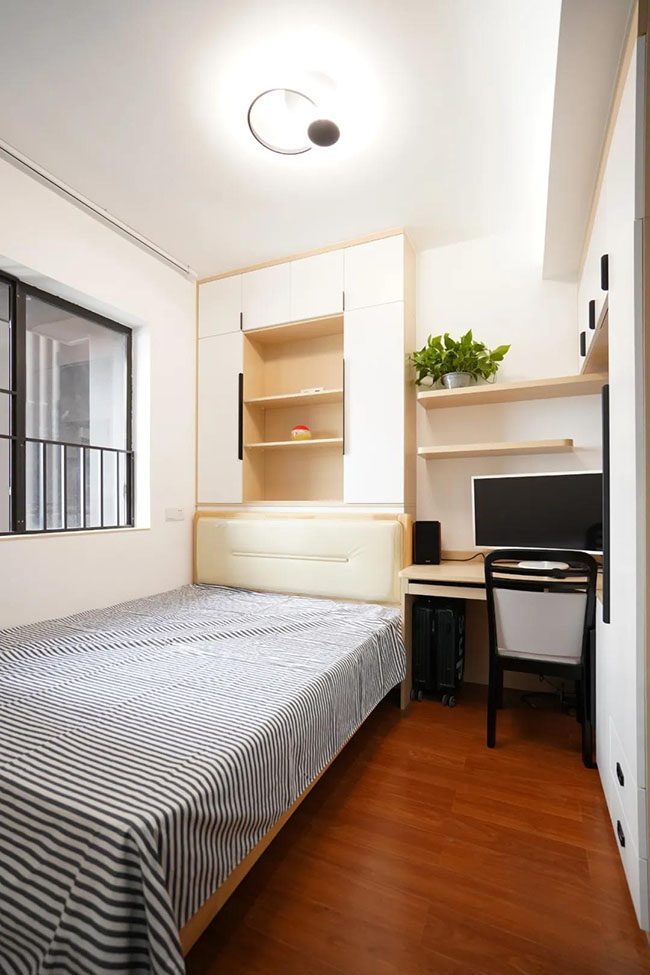 三室兩廳現(xiàn)代簡(jiǎn)約風(fēng)，功能性極強(qiáng)，清淡雅致的溫馨之家